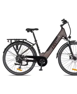 Elektrobicykle inSPORTline ISL Eclion 648 Wh 28" - model 2026 Deep Coffee - 18" (164-181 cm)