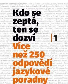 Literárna veda, jazykoveda Kdo se zeptá, ten se dozví 1 - Martin Beneš,Hana Mžourková