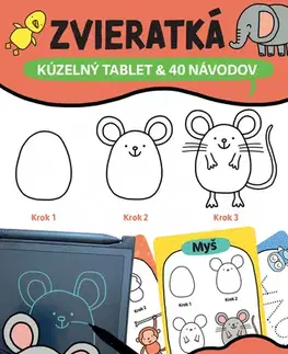 Pre deti a mládež - ostatné Kúzelný tablet & 40 návodov – ZVIERATKÁ - Charlotte Pepper,Charlotte Pepper