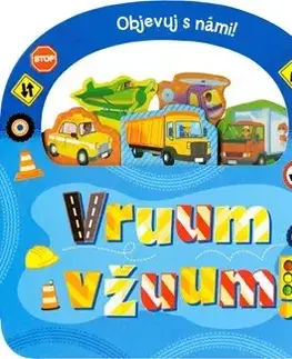Leporelá, krabičky, puzzle knihy Objevuj s námi! Vruum a vžuum! - Kolektív autorov