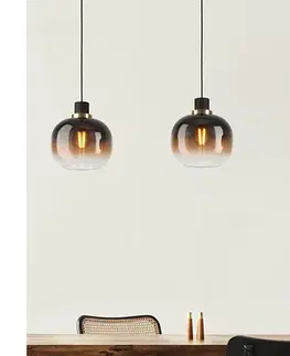 Svietidlá Eglo 99615 - Luster na lanku OILELLA 3xE27/40W/230V hnedá 99615