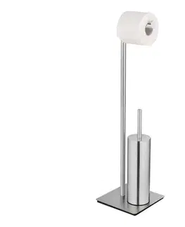 Svietidlá WENKO 25378100 - WC kefa RECCO 20x71,5 cm satinovaný 25378100