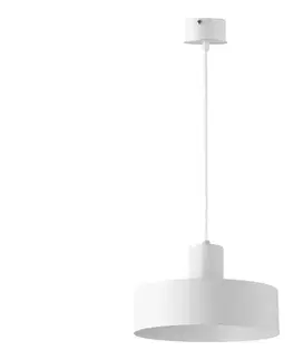 Svietidlá  Luster na lanku RIF 1xE27/60W/230V pr. 25 cm biela 30902