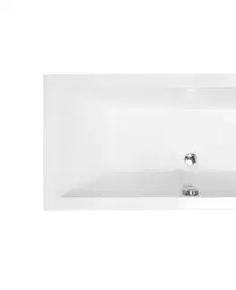 Obdĺžnikové vane Vaňa Quadro Slim 190/90 + nohy