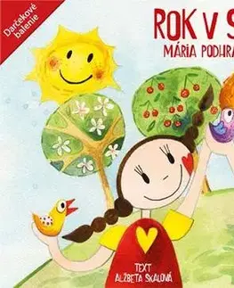 Leporelá, krabičky, puzzle knihy Rok v Spievankove - Alžbeta Skálová