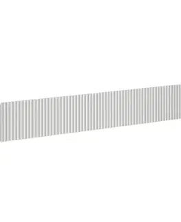 Kúpeľňový nábytok MEXEN - Rivel čelo pre kúpeľňovú skrinku reliéf 160 x 20, sivý mat 91A20-1600-235-1-62