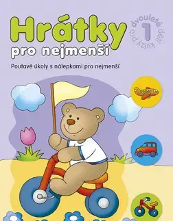 Nalepovačky, vystrihovačky, skladačky Hrátky pro nejmenší Kvízy pro dvouleté děti 1