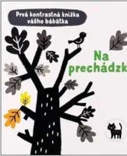 Leporelá, krabičky, puzzle knihy Prvá kontrastná knižka vášho bábätka: Na prechádzke - Mary Cartwright