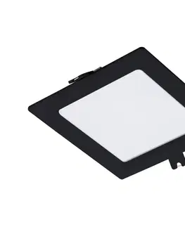 Svietidlá Rabalux 71263 - LED Podhľadové svietidlo SHAUN LED/6W/230V 12x12 cm čierna 71263