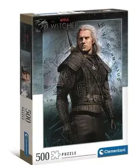500 dielikov Puzzle The Witcher/Zaklínač 500 Clementoni