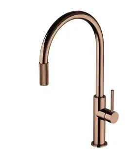 Kuchynské drezy OMNIRES OMNIRES - SWITCH drezová batéria so sadou filtra D1, meď SW9057-FD1CP