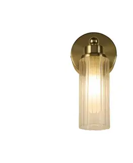 Svietidlá Searchlight 29981SB - Kúpeľňové nástenné svietidlo IMPERIAL 1xG9/7W/230V mosadz 29981SB