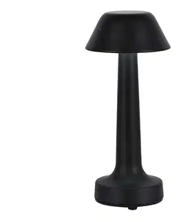 Lampy  LED Stmievateľná nabíjacia stolná lampa LED/1W/5V 3000-6000K čierna 10568