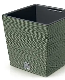 Kvetináče a truhlíky NABBI DFS240 plastový kvetináč 24 cm zelená