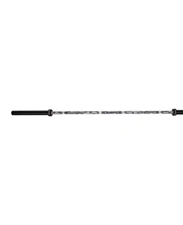 Osy k činkám Vzpieračská tyč s ložiskami inSPORTline OLYMPIC OB-86 PCMC 220cm/50mm • 20kg • do 675kg • bez objímok