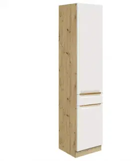 Kuchynské skrinky stojace Skrinka do kuchyne Glamour19d White
