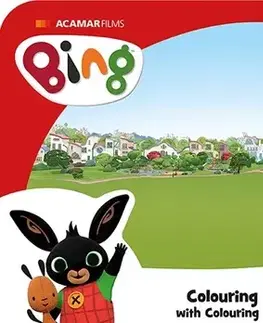 Nalepovačky, vystrihovačky, skladačky Bloky na kreslenie s pastelkami - Bing