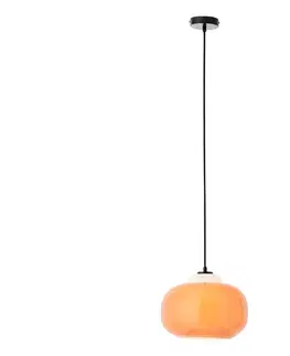 Svietidlá Brilliant - Luster na lanku BLOP 1xE27/60W/230V oranžový 99860/07