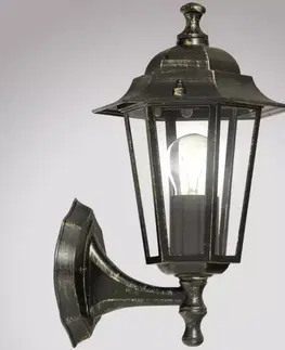 Vonkajšie rustikálne svietidlá Nástenná záhradná lampa Valence 8234 K1G