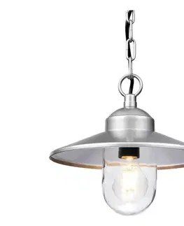 Svietidlá Elstead KLAMPENBORG8 - Vonkajší luster na reťazi KLAMPENBORG 1xE27/60W/230V IP44 KLAMPENBORG8