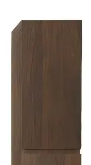 Kúpeľňový nábytok Kúpeľňová skrinka vysoká SAT B-Way 30x133x35 cm orech mat BWAY35N BWAY35N