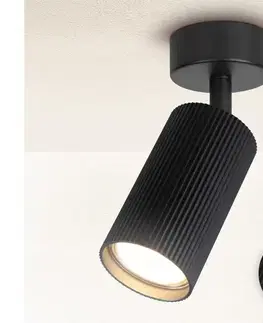 Svietidlá Brilagi - Bodové svietidlo SELE MODERN 1xGU10/30W/230V čierna WO-MOD1-BLK