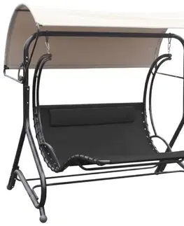Záhradný nábytok Relaxačné lehátko/hojdačka Portorico pre 2 osoby