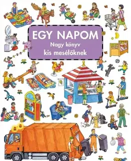 Leporelá, krabičky, puzzle knihy EGY NAPOM nagy könyve kis mesélöknek
