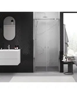Sprchovacie kúty MEXEN - Exo sprchové dvere krídlové120, transparent, chróm 814-120-000-01-00