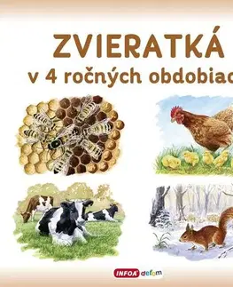 Príroda Zvieratká v 4 ročných obdobiach