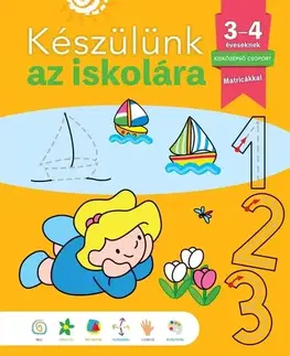 Príprava do školy, pracovné zošity Készülünk az iskolára... 3-4 éveseknek - María Luisa García