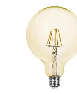 LED osvetlenie  LED Žiarovka FILAMENT G125 E27/12W/230V 2200K 217456