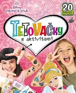 Pre dievčatá Tetovačky s aktivitami Disney Princezná