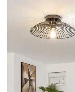 Svietidlá BRILAGI - LED prisadený luster CERIA WIRE 1xE27/40W/230V pr. 26 cm čierny BG3988+EG300158