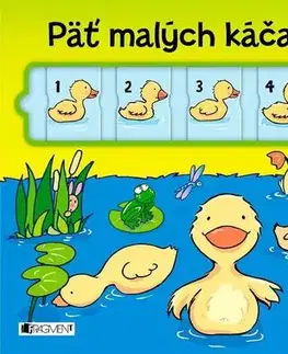 Leporelá, krabičky, puzzle knihy Päť malých káčatiek