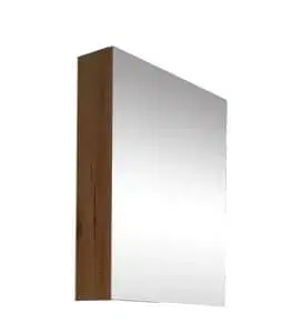 Kúpeľňový nábytok Kúpeľňová skrinka SAT B-Way 60x75x15 cm orech mat BWAY60CABN BWAY60CABN