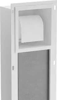 Doplnky do kúpeľne MEXEN - X-Wall-BP modul na toaletný papier s úložným priestorom, biela 1924