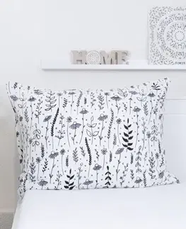 Dekoračné obliečky MKLozkoviny.sk Flanelová obliečka na vankúš 70 x 90 cm - Lily-  -