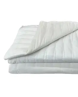 Prehozy na posteľ Prikrývka na posteľ Lido 170x220 cm biela Merkury Home