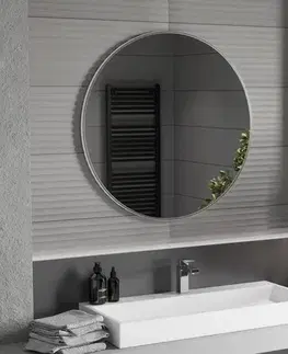 Kúpeľňový nábytok MEXEN - Loft zrkadlo 90, nerezový rám 9850-090-090-000-10