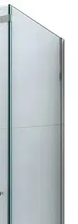 Sprchovacie kúty MEXEN - OMEGA stena 80x190 cm 8 mm chróm, transparent 820-080-000-01-00