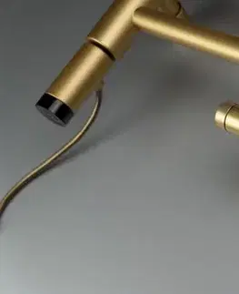 Radiátory do kúpeľne DEANTE - Silia matné zlato vykurovacia tyč - 600 W AGI_R601