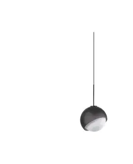 Svietidlá Ideal Lux - LED luster na lanku BLOOM 1xG9/3W/230V priemer 11,5 cm čierna 366630