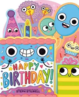 Leporelá, krabičky, puzzle knihy Happy Birthday! - Steph Stilwell