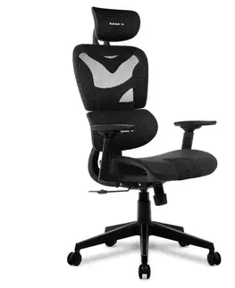 Otočné kreslá Kreslo pre hráča Huzaro Combat 8.0 Carbon Black