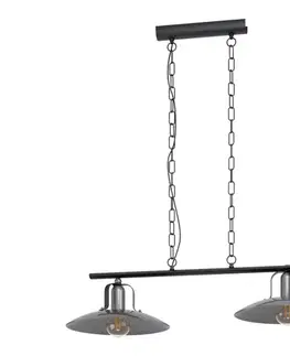 Svietidlá Eglo 43204 - Luster na reťazi KENILWORTH 2xE27/28W/230V 43204
