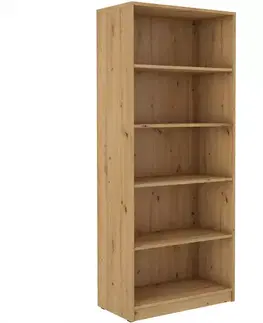 Vitríny a regály do obývačky Regál Malta Dub Artisan Typ 110