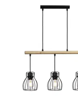 Svietidlá  Luster na lanku BERNITA 3xE27/60W/230V 33-78087