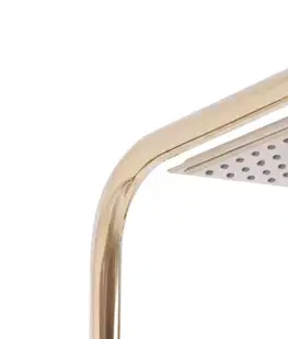 Kúpeľňové batérie REA REA - Sprchový set BRAVO Gold REA-P4120