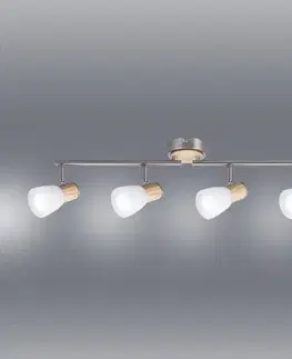 Moderné lampy do obývačky Stropné bodové svietidlo Gavin 6489 chróm LS4